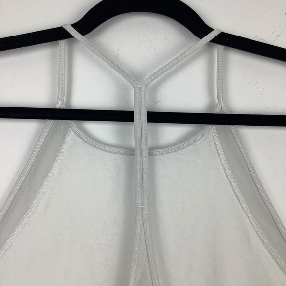 Lululemon High Neck T-Strap Tank Top in White - Picture 6 of 6